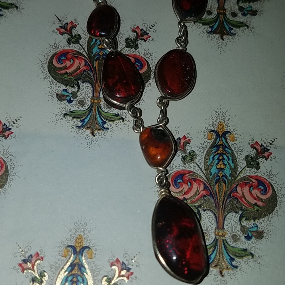 COPY - Vintage Amber necklace